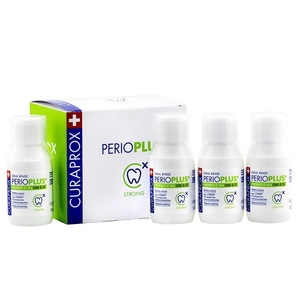 CURAPROX Жидкость-ополаскиватель для полости рта с содержанием хлоргексидина 0,12% / Perio Plus Protect 4 х 100 мл