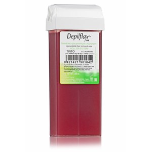 DEPILFLAX 100 Воск для депиляции в картридже, вино 110 г