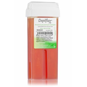 DEPILFLAX 100 Воск для депиляции в картридже, манго 110 г
