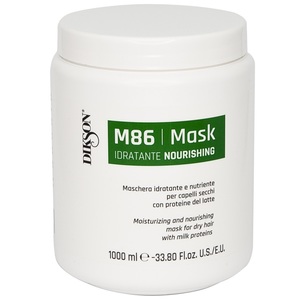 DIKSON Маска увлажняющая и питательная для сухих волос с протеинами молока / MASK NOURISHING M86 1000 мл