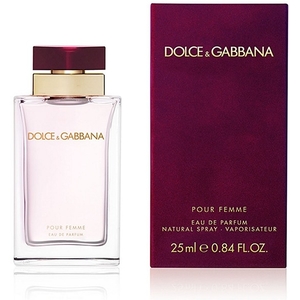 DOLCE&GABBANA Вода парфюмерная женская Dolce&Gabbana Pour Femme 25 мл