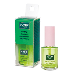 DOMIX GREEN PROFESSIONAL Масло авокадо для ногтей и кутикулы / DG 11 мл