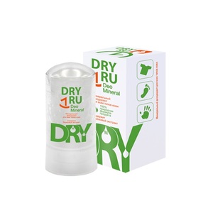 DRY RU Дезодорант минеральный для всех типов кожи / Deo Mineral 60 г
