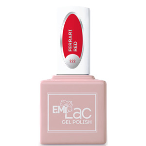 E.MI 222 RM гель-лак для ногтей, Феррари / E.MiLac Red Manifest 9 мл