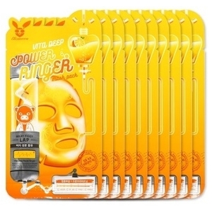 ELIZAVECCA Маска тканевая с витаминами для лица / Vita Deep Power Ringer Mask Pack 10 шт