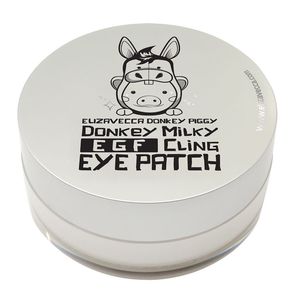 ELIZAVECCA Патчи биоцеллюлозные с ослиным молоком для глаз / Donkey piggy donkey milky egf cling eye patch 60 шт