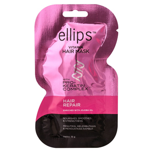 ELLIPS Маска для восстановления сильно поврежденных волос / Pro-Keratin Hair Repair 18 г