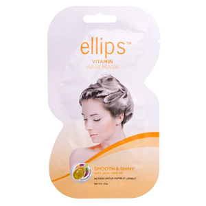 ELLIPS Маска с маслом алоэ вера и витаминами для светлых волос / Smooth & Shiny 20 г