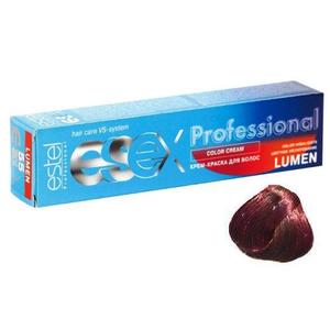 ESTEL PROFESSIONAL 55 краска для волос (цветное мелирование), красный / ESSEX Lumen 60 мл