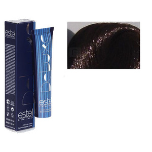 ESTEL PROFESSIONAL 5/0 краска для волос, светлый шатен / DE LUXE 60 мл