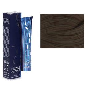 ESTEL PROFESSIONAL 6/7 краска для волос, темно-русый коричневый / DELUXE 60 мл