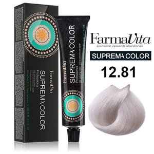 FARMAVITA 12.81 краска для волос, мерцающий платиновый / SUPREMA 60 мл