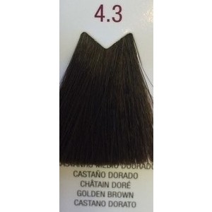 FARMAVITA 4.3 краска для волос, каштановый золотистый / LIFE COLOR PLUS 100 мл