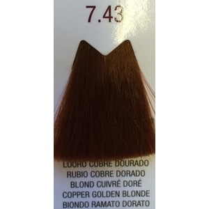 FARMAVITA 7.43 краска для волос, блондин золотисто-медный / LIFE COLOR PLUS 100 мл