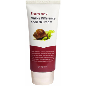 FARMSTAY BB-крем с муцином улитки SPF 40/PA+++ / VISIBLE DIFFERENCE SNAIL 50 г