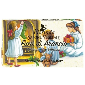 FLORINDA Мыло растительное, цветок апельсинового дерева / Fiori Di Arancio 100 г