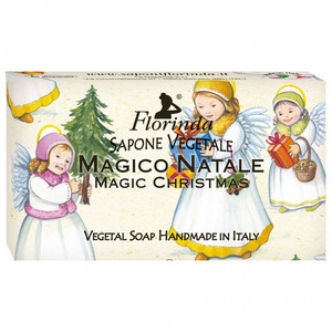 FLORINDA Мыло растительное, магия рождества / Magico Natale 100 г