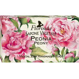 FLORINDA Мыло растительное, пион / Peonia 200 г