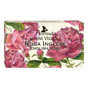 FLORINDA Мыло растительное, роза / Rosa 200 г