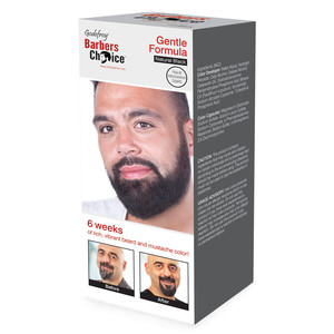 GODEFROY Краска в капсулах для бороды, натурально-черный / Barbers Choice Natural Black 145 г