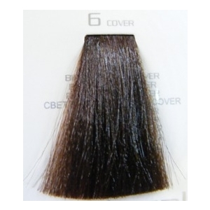 HAIR COMPANY 6 краска для волос biondo scuro cover / HAIR LIGHT CREMA COLORANTE 100мл