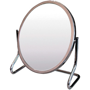 HAIRWAY Зеркало HW настольное овальное в металической оправе 130х160мм