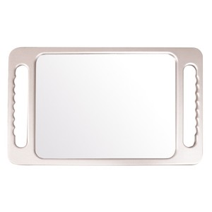 HAIRWAY Зеркало заднего вида прямоугольное, серебряное 290*225 мм