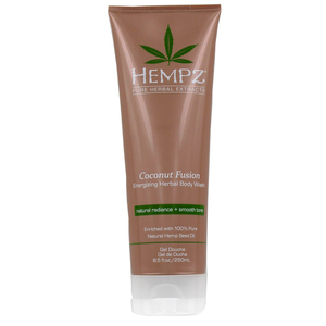 HEMPZ Гель для душа, бодрящий кокос / Coconut Fusion Energizing Herbal Body Wash 250 мл