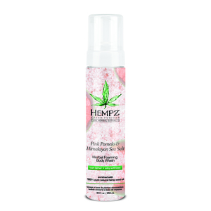 HEMPZ Гель-мусс для душа, помело и гималайская соль / Pink Pomelo & Himalayan Sea Salt Herbal Foaming Body Wash 250 мл