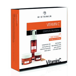 HISTOMER Набор Комплексный уход витамин С (мусс 150 мл, крем 50 мл, концентрат 30 доз) NEW VITAMIN C FIVE ACTIONS