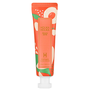 HOLIKA HOLIKA Крем питательный для рук Перфьюм Хэнд Крим, персик / Peach Date Perfumed Hand Cream 30 мл