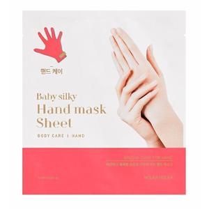 HOLIKA HOLIKA Маска тканевая увлажняющая для рук Бейби Силки / Baby Silky Hand Mask AD 2*15 мл