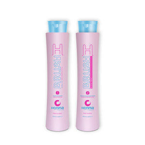 HONMA TOKYO Набор для восстановления и разглаживания волос с розовым пигментом (шампунь 500 мл, маска реконструктор 500 мл) H-Brush Botox Capilar Pink
