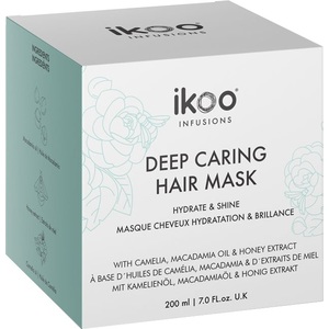 IKOO Маска глубокое восстановление Увлажнение и блеск / Deep Caring Mask Hydrate & Shine 200 мл