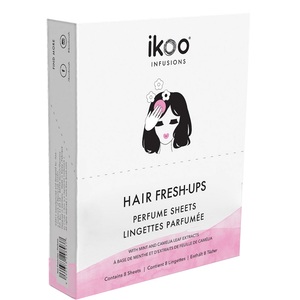 IKOO Салфетки парфюмированные для устранения неприятного запаха с волос / Hair Fresh-Ups Perfume Sheets 8*5 г