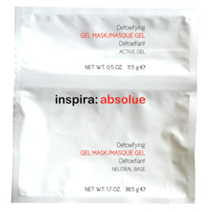 INSPIRA COSMETICS Маска-гидрогель моделирующая детоксицирующая / Detoxifying Gel Mask with Active Charcoal & Mint INSPIRA ABSOLUE 50 г