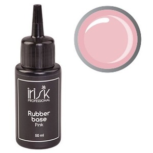 IRISK PROFESSIONAL База каучуковая камуфлирующая для ногтей, нежно-розовая / Rubber Base Pink 50 мл