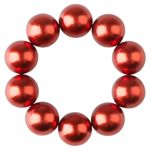 IRISK PROFESSIONAL Набор магнитных шариков для дизайна гель-лаком Кошачий глаз, 05 красные 10 шт