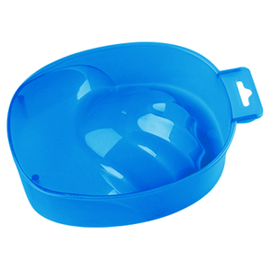 IRISK PROFESSIONAL Ванночка пластиковая для маникюра, 14 прозрачно-синяя