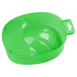 IRISK PROFESSIONAL Ванночка пластиковая для маникюра, 17 прозрачно-зеленая