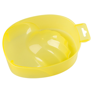 IRISK PROFESSIONAL Ванночка пластиковая для маникюра, 18 прозрачно-желтая