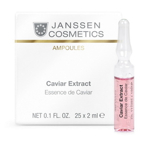 JANSSEN Концентрат ампульный Экстракт икры (супервосстановление) / Caviar extract SKIN EXCEL 3*2 мл