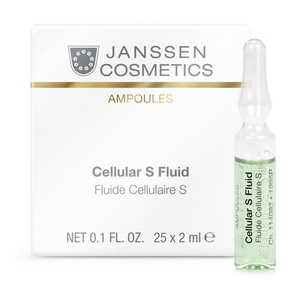 JANSSEN Сыворотка для клеточного обновления, в ампулах / Cellular S Fluid AMPOULES 1*2 мл