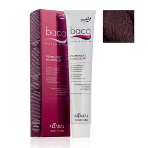 KAARAL 6.32 краска для волос, темный золотисто-фиолетовый блондин / BACO COLOR 100 мл