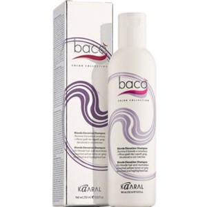 KAARAL Шампунь дающий блеск волосам и тонирующий седые волосы / BACO 250 мл