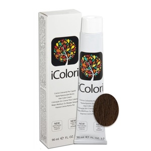 KAYPRO 6.8 краска для волос, темно-русый шоколад / ICOLORI 90 мл