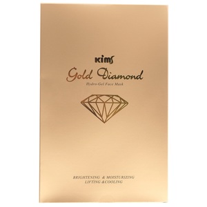 KIMS Маска гидрогелевая золотая для лица / Gold Diamond Hydro-Gel Face Mask 5*30 г