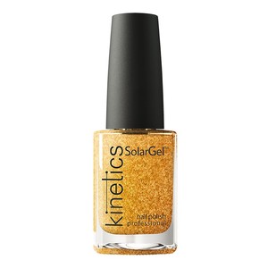 KINETICS 415 лак профессиональный для ногтей / SolarGel Polish Sparkling 15 мл