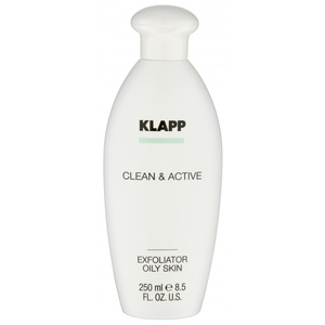 KLAPP Эксфолиатор для жирной кожи / CLEAN & ACTIVE 250 мл