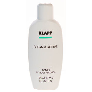 KLAPP Тоник без спирта для лица / CLEAN & ACTIVE 75 мл